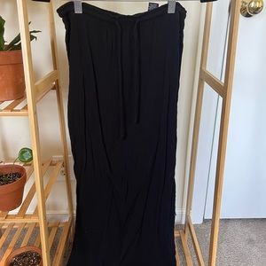 Long Black Skirt